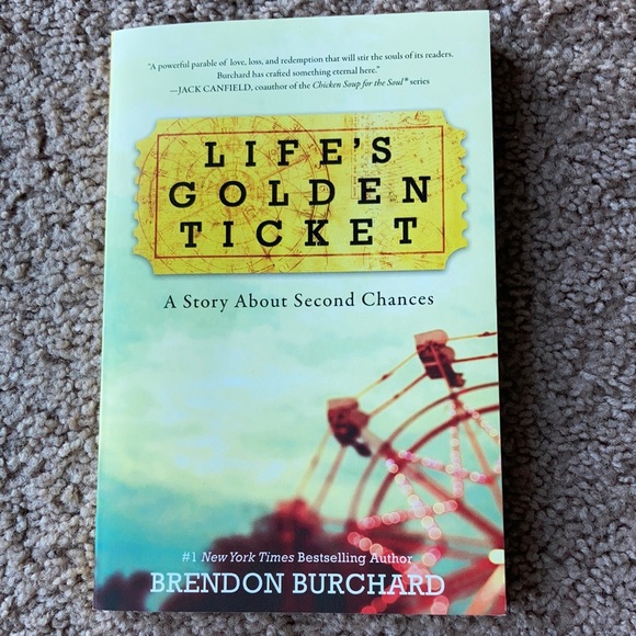 Brendon Burchard Life’s Golden Ticket Book - Picture 1 of 5